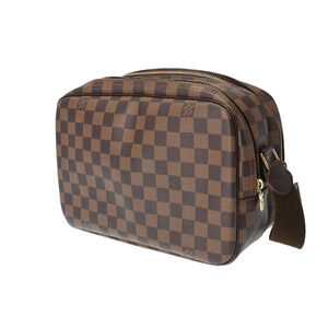 Louis Vuitton Bag Brown Damier Shoulder Canvas Reporter